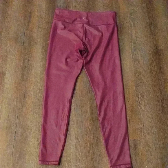 Zyia women's leggings maroon size 14-16 - Picture 4 of 4
